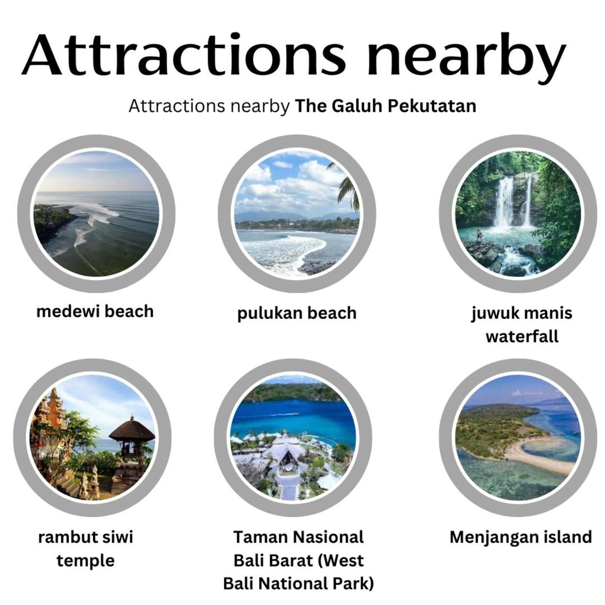 The Galuh Pekutatan Pulukan Exterior foto